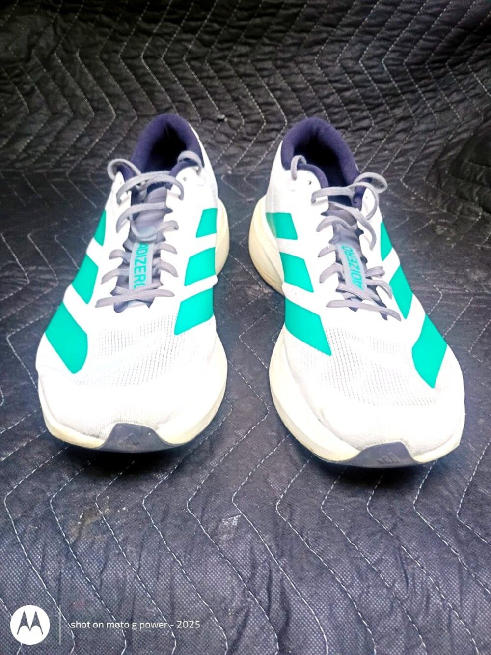 Adidas Adizero SL2 White Teal Men's 11.5 Running Shoes